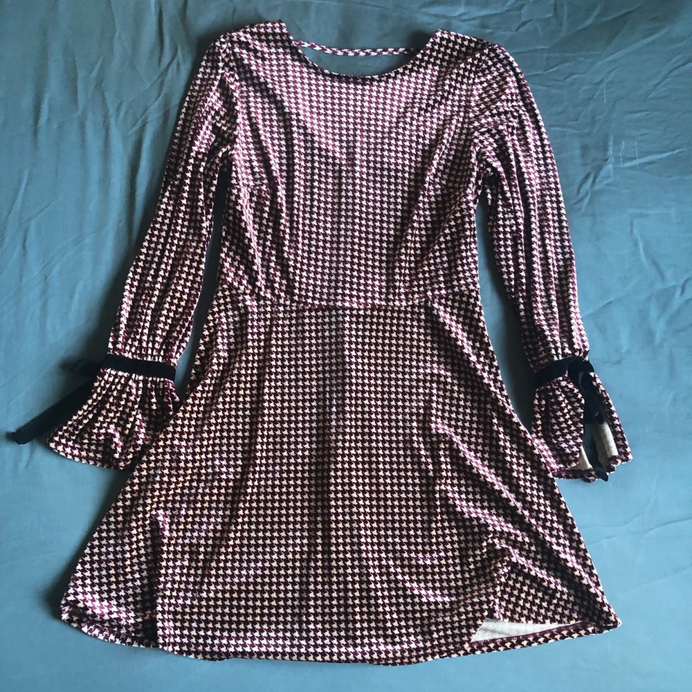Velvet A-line dress by Xhileration